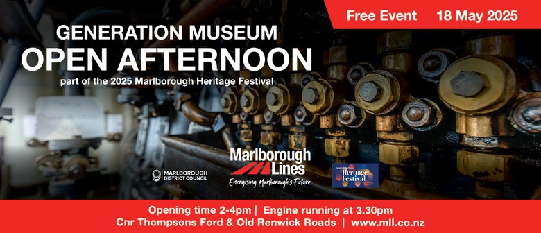 Marlborough Lines Generation Museum - Open Afternoon