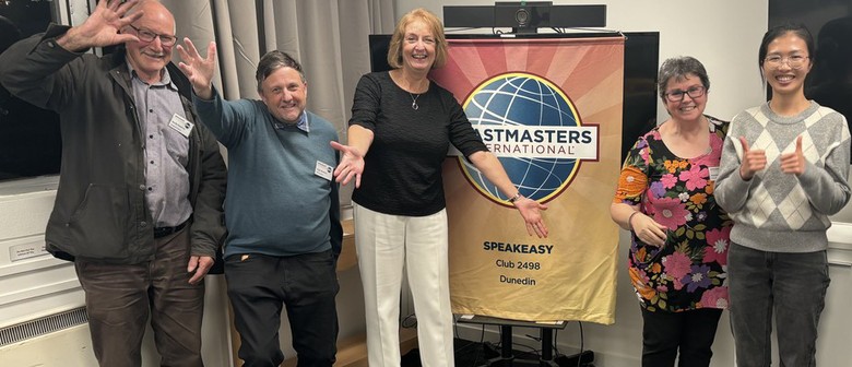 Toastmasters - Speakeasy Club We welcome you to join the Toastmasters Speakeasy club in Dunedin.