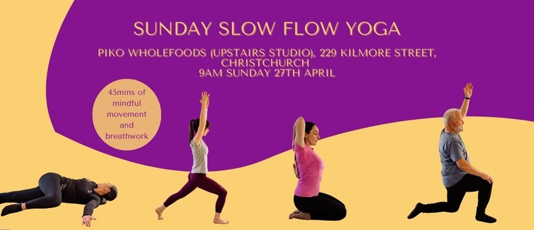 Pop up Sunday Slow Flow Yoga