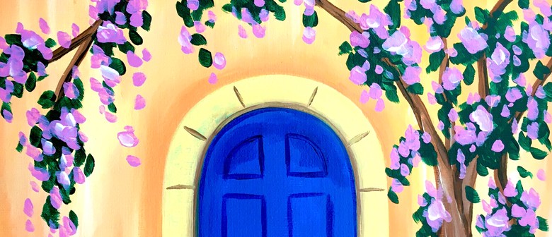 Paint and Wine Night - Doorway to Athens