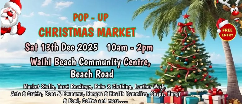 Waihi Beach Pop-Up Christmas Market