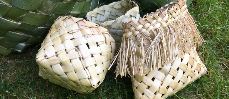 Te Aro Raranga - Kōnae (2-Corner Kete) Weaving Workshop