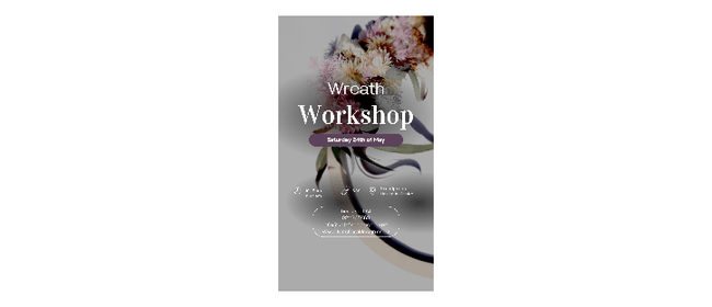 Dried Flower Wreath Workshop