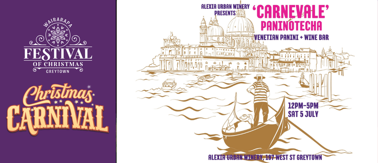 Alexia Urban Winery Presents: Carnevale Paninoteca Bar