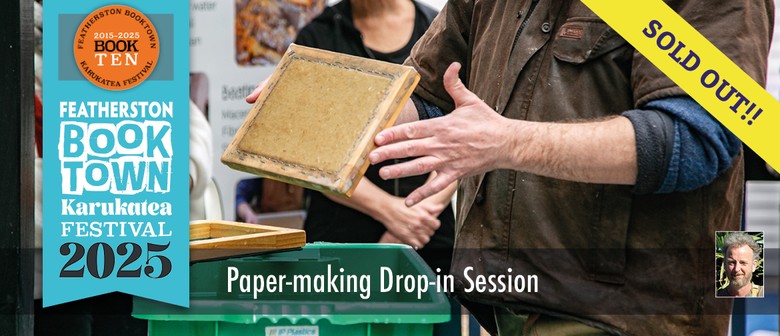Paper-Making Drop-In Session: SOLD OUT