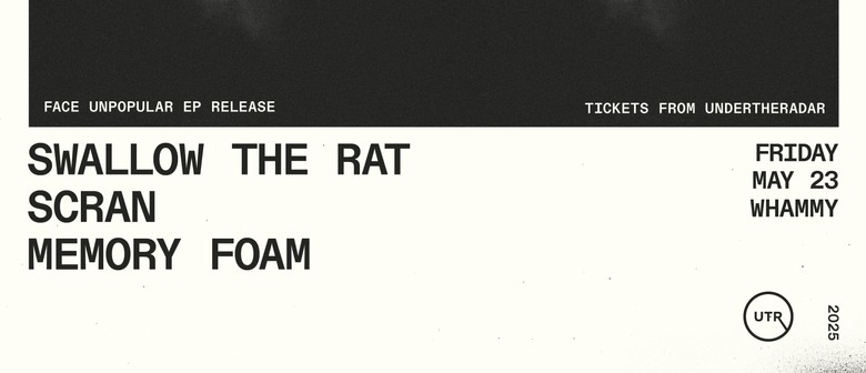 Swallow the Rat EP release w/ Scran & Memory Foam