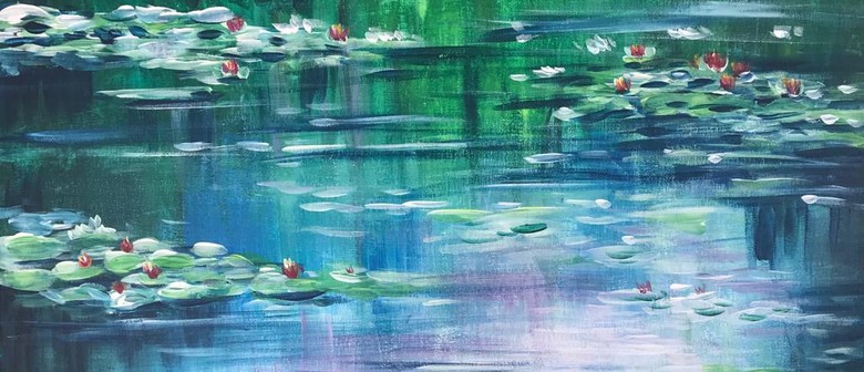 Sip & Paint - Monet Water Lilies