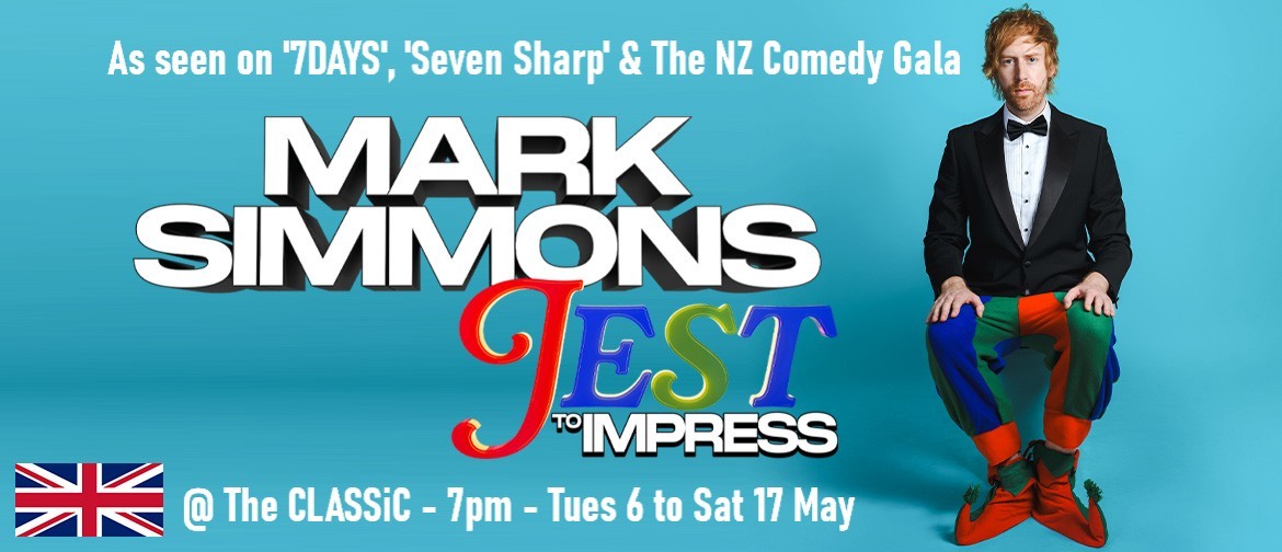 Mark Simmons (England) in 'Jest To Impress' Mark Simmons (England) in 'Jest To Impress'