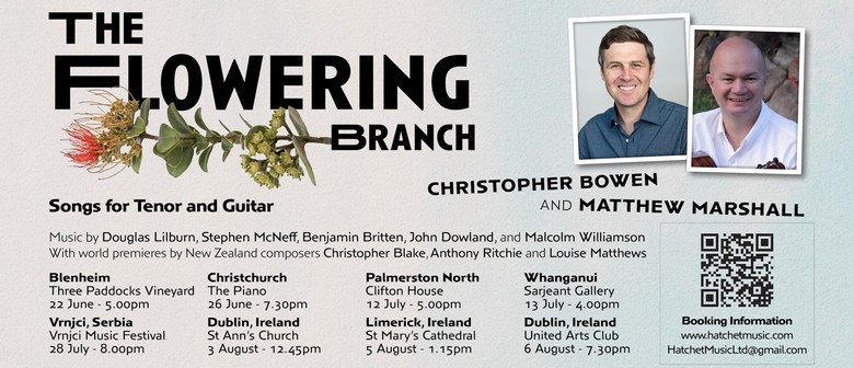 The Flowering Branch - Songs for Tenor and Guitar
