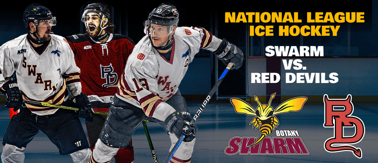 Men's Ice Hockey - Botany Swarm vs. Canterbury Red Devils
