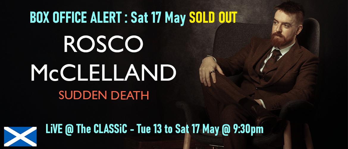 Rosco McClelland (Scot) in 'Sudden Death'