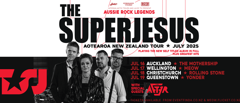 The Superjesus - Aotearoa New Zealand Tour With the After