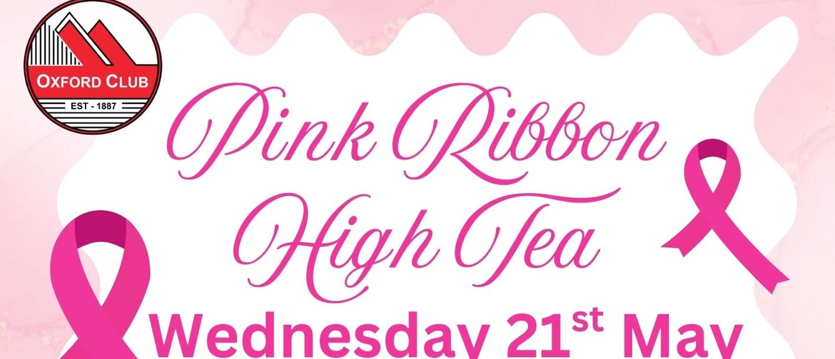 Pink Ribbon High Tea - Oxford - Eventfinda