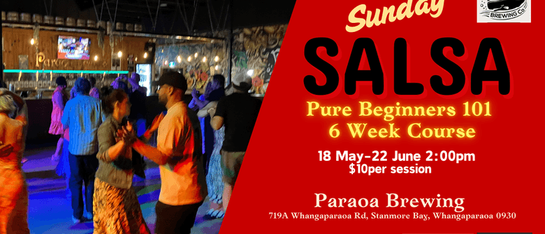 Hibiscus Coast Pure Beginners (101) Salsa 6 Week Course