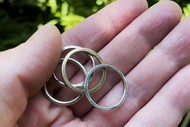 Stacking Rings at Ōtaki Beach