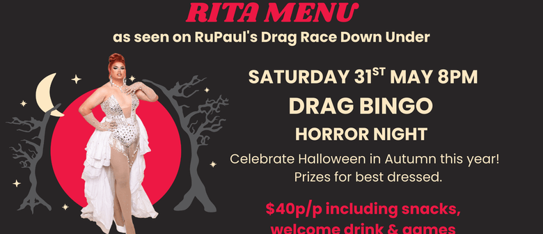 Good Local After Dark - Drag Bingo Horror with Rita Menu