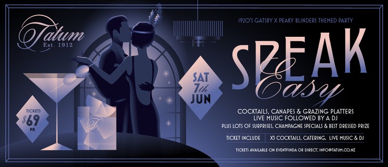 Speak Easy Cocktail Party