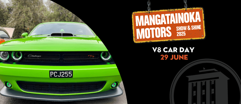 Mangatainoka Motors V8 Car Day