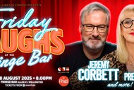 Friday Laughs with Jeremy Corbett and Jo Prendergast
