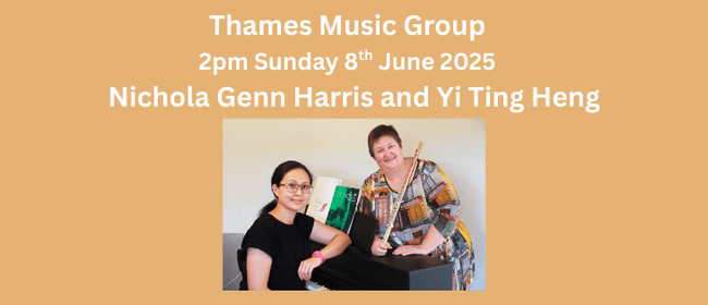 Thames Music Group - Sunday Afternoon Series Flute and Piano