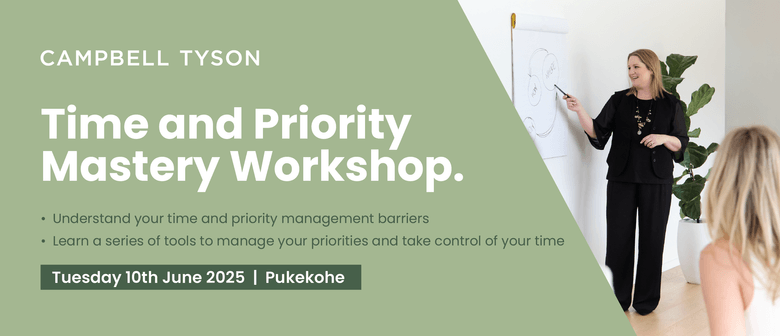 Time & Priority Mastery Workshop.