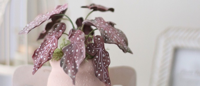 Polka Dot Begonia Aroma Stone Workshop