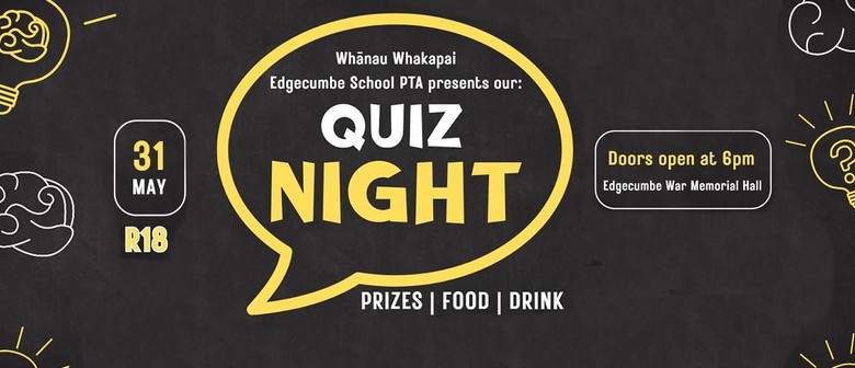 Quiz Night! Edgecumbe Primary School PTA Fundraiser