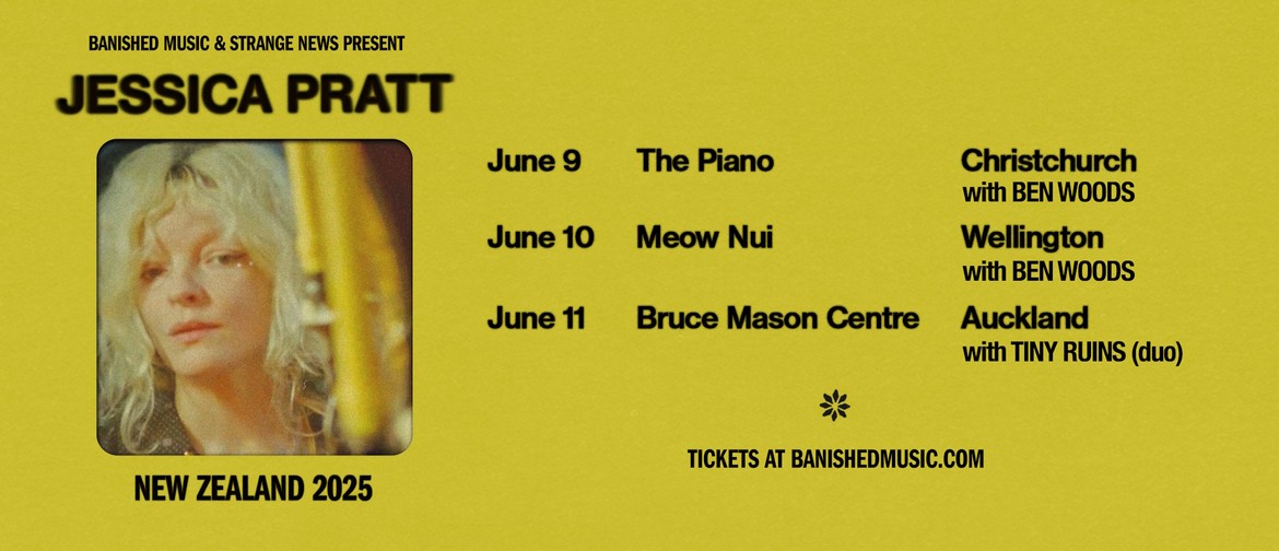 Jessica Pratt - NZ Tour | Wellington Jessica Pratt - NZ Tour | Wellington