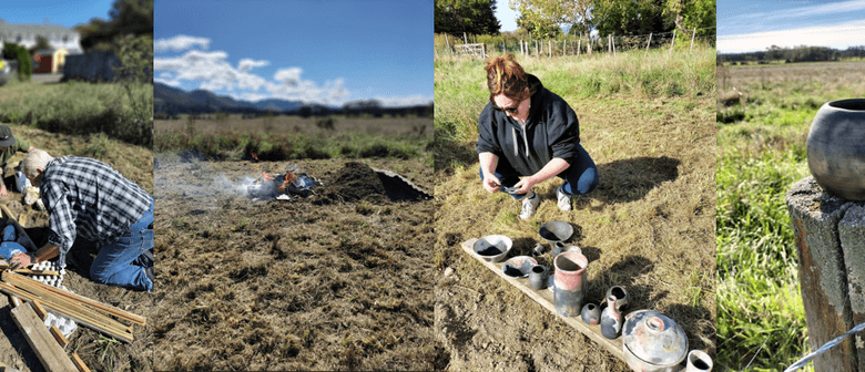 Pottery Pit Firing and Star Gazing