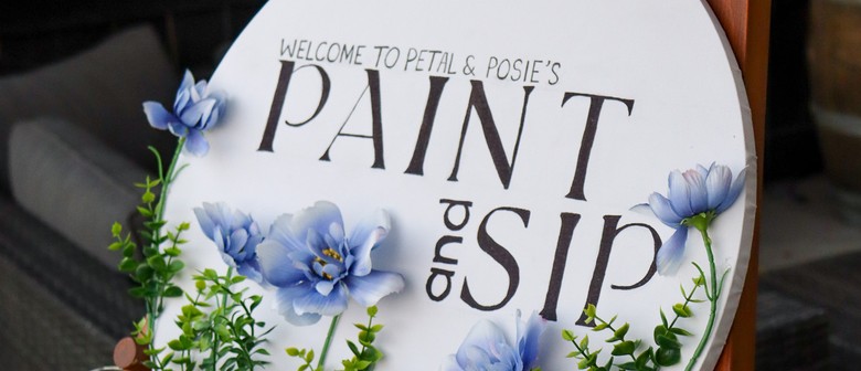 Vase Paint and Sip - Kings Birthday Weekend