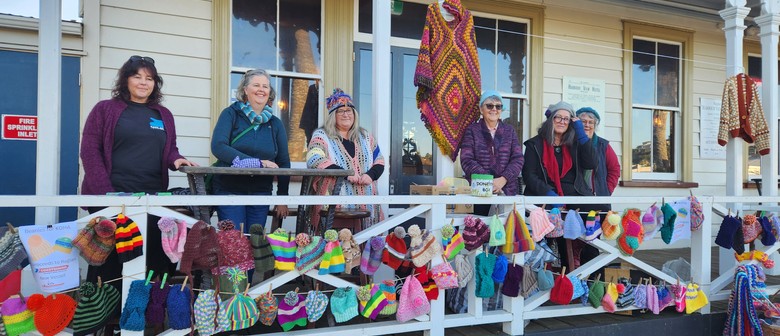 Raglan - Beanies for Koha on Worldwide Knit in Public Day