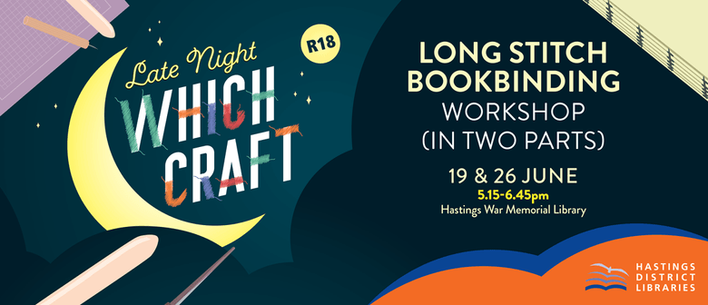 Late Night Which Craft Long Stitch Bookbinding Workshop