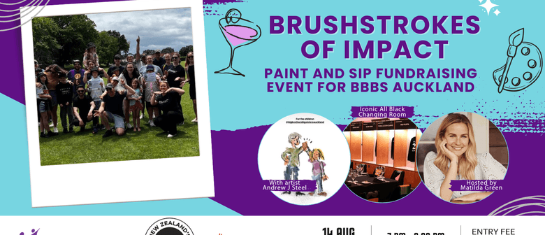 Brushstrokes of Impact - Charity Paint and Sip Night