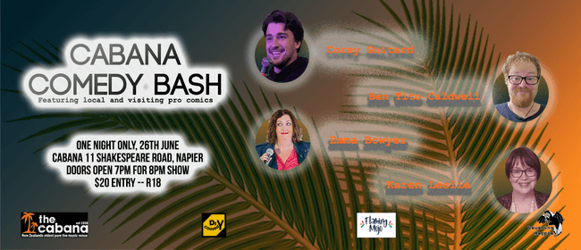 The Cabana Comedy Bash