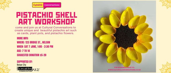 Pistachio Shell Art Workshop