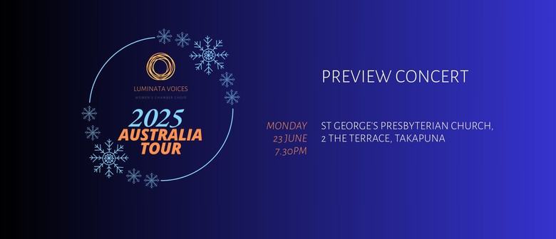 Luminata Voices - Australia Tour Preview Concert