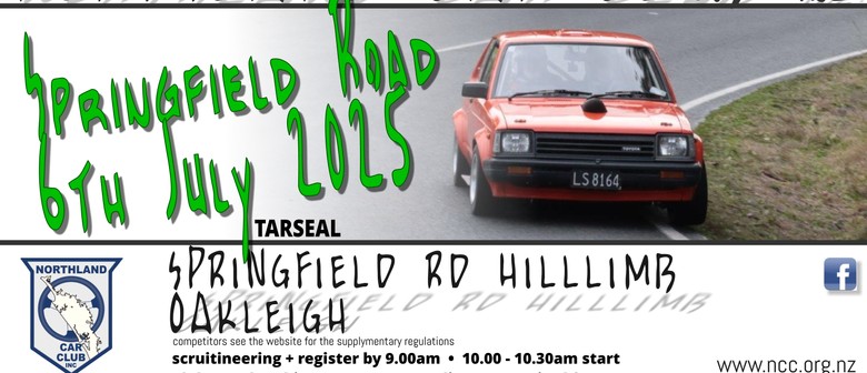 Northland Car Club Hillclimb - Springfield Rd