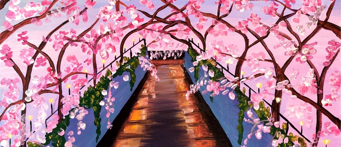 Paint and Wine Afternoon - Cherry Blossoms