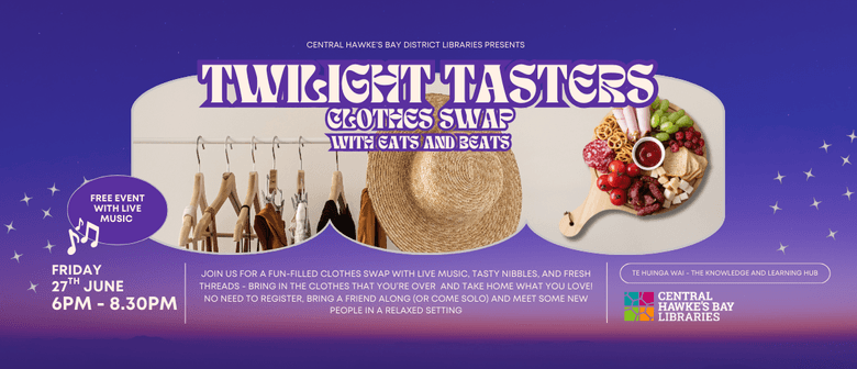 Twilight Tasters - Clothes Swap (with eats and beats)