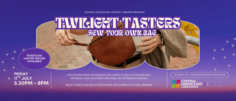 Twilight Tasters - Sew Your Own Bag