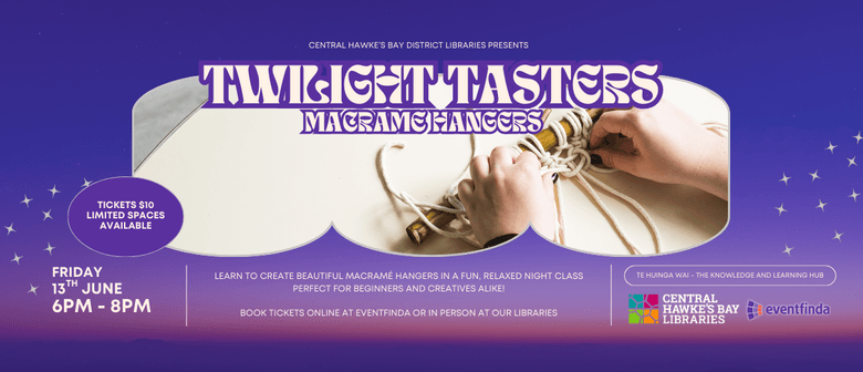 Twilight Tasters - Macrame Hangers