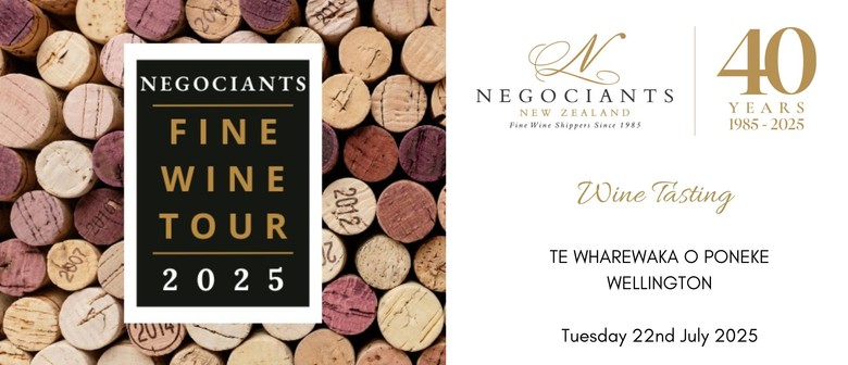 Negociants Fine Wine Tour 2025 - Wellington