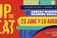 Turn Up the Heat Adults' Winter Reading Challenge