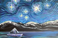 Paint and Wine Night - Matariki Stars
