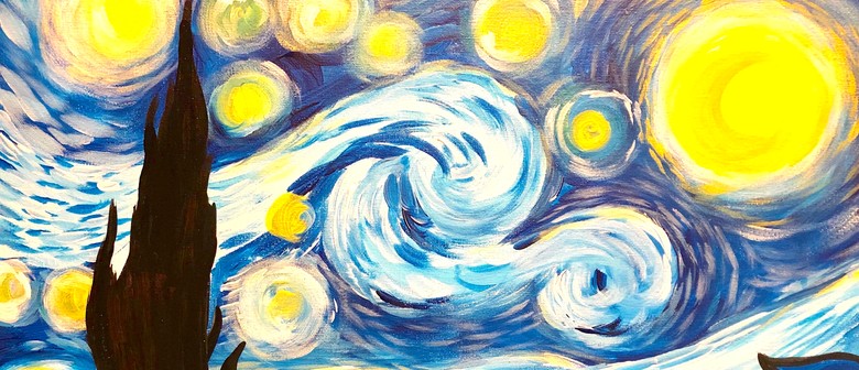 Paint and Wine Night - A Starry Night