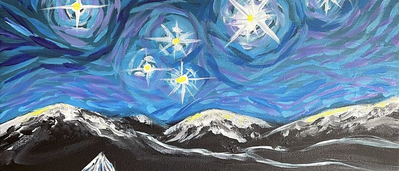 Paint and Wine Afternoon - Matariki Stars