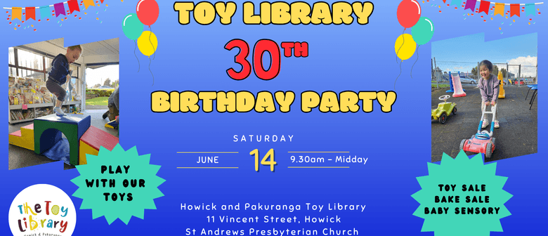 Toy Library Birthday Community Open Day