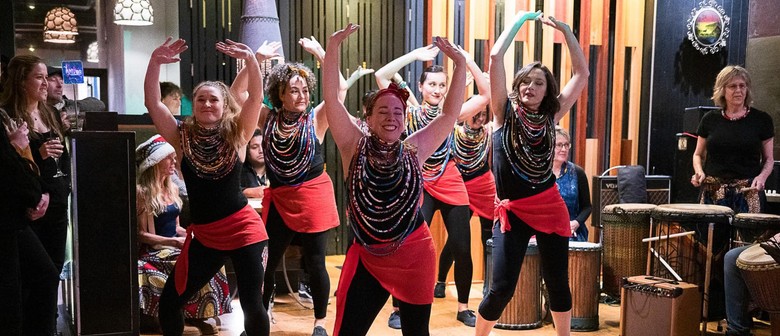 West African Inspired Community Dance Class with Live Drumming