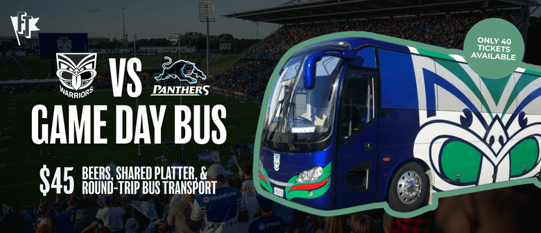 Warriors vs Penrith Panthers - Beers, Bites and Bus