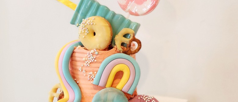 Tasty Technicolour Candyland Cake